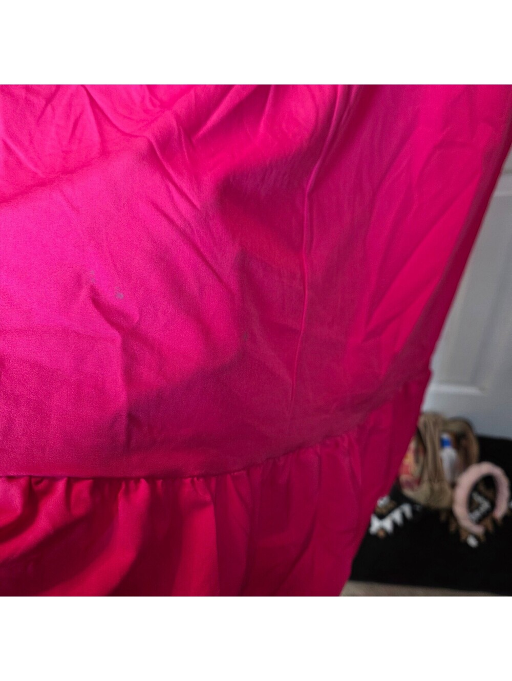 SHEIN Women's Curve Pink Polyester Short Sleeve Dress- 2XL - Picture 8 of 8